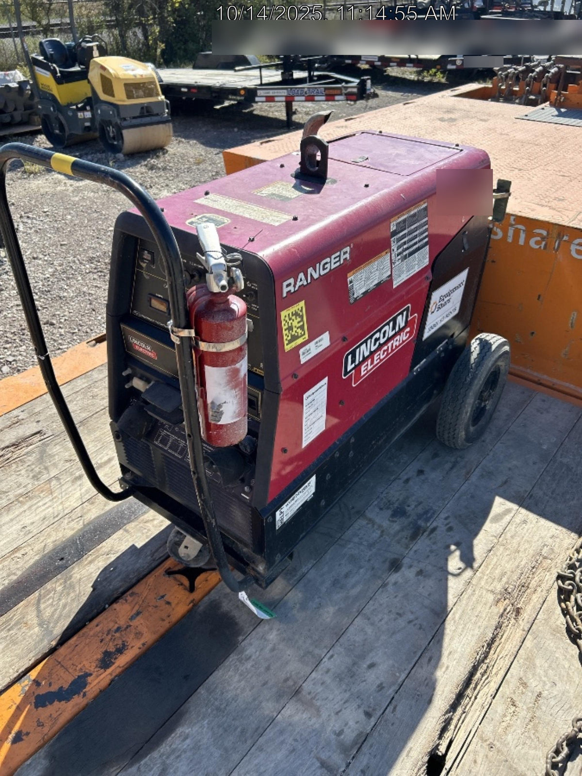 2021 Lincoln Electric Ranger 305 LPG K3430-1, Ranger 305 LPG, Undercarriage, Tank Holder & Strap, 10kw AC Gen, 25hp Kohler LPG Eng