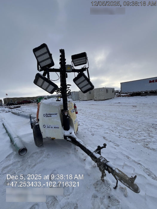 2024 Generac MLT2 Diesel, Flex Switch 120V Input, Powerzone Controller, 
(4) 320W LED Lights, 4kW Generator, 39.9 Gal Fuel Tank, 2" Ball, T3