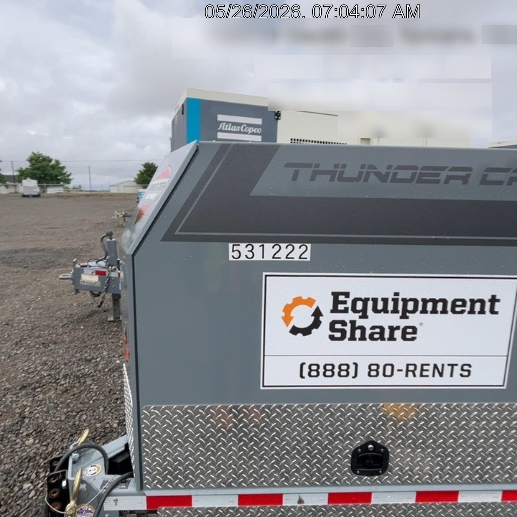 2025 THUNDER CREEK MTT920 - Hazmat not required