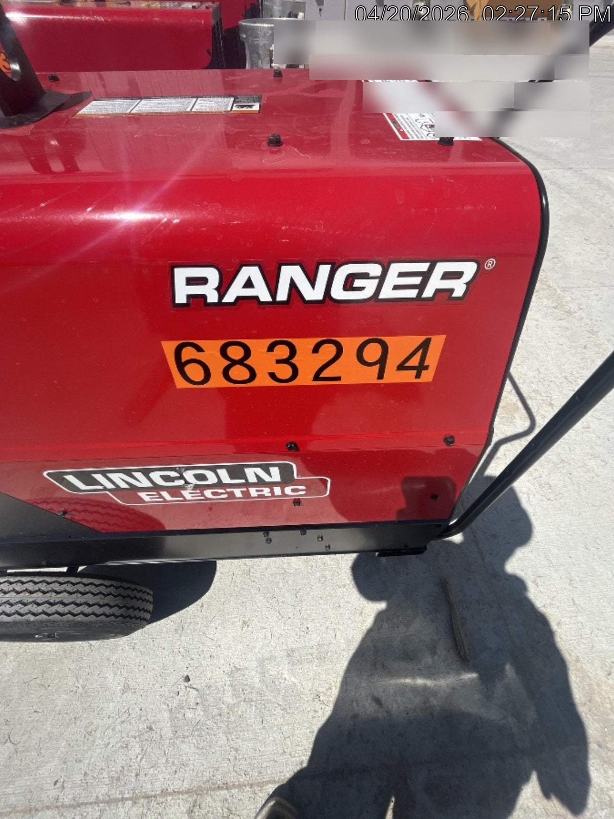 2026 LINCOLN ELECTRIC Ranger 305 LPG