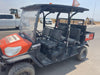 2022 Kubota RTV-X1140W-H Plastic Canopy, Windshield Acrylic Clear, LED Strobe Light, Wire Harness Kit, Back up Alarm