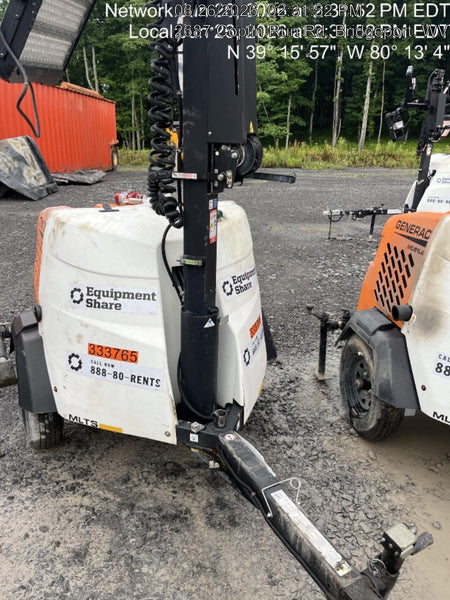 2023 Generac MLT2 Diesel, Flex Switch 120V Input, Powerzone Controller, (4) 320W LED Lights, 4kW Generator, 39.9 Gal Fuel Tank, 2" Ball, T3