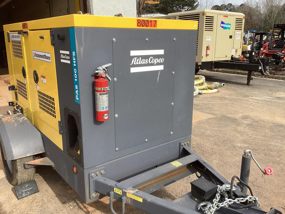 2020 ATLAS COPCO PAS 100 HF CS Enclosed