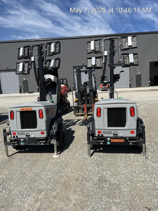 2024 Wacker Neuson LTT4 Diesel, Kohler KDW702, Deep Sea Controller, Auto Start, LED 320W, Bypass Outlet, T3