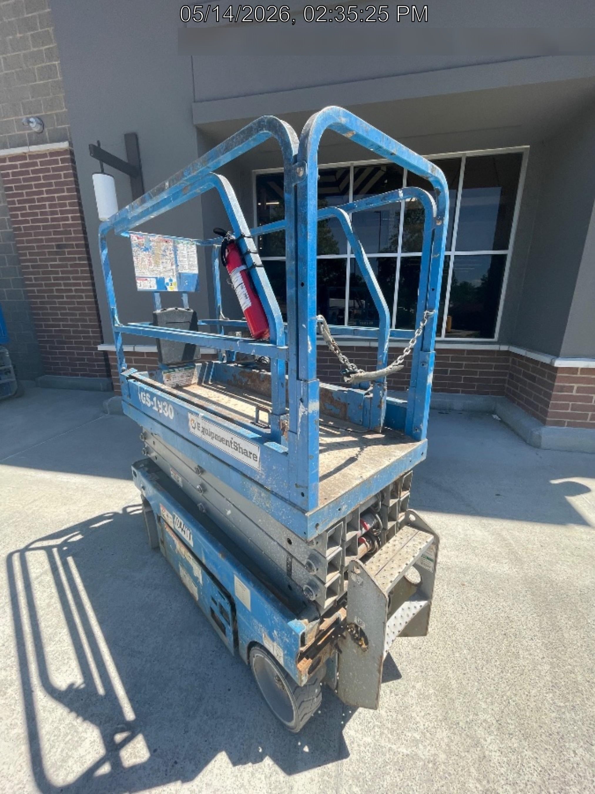 2020 Genie GS-1930 Fixed rails with chain entry gate - Pre A92.20