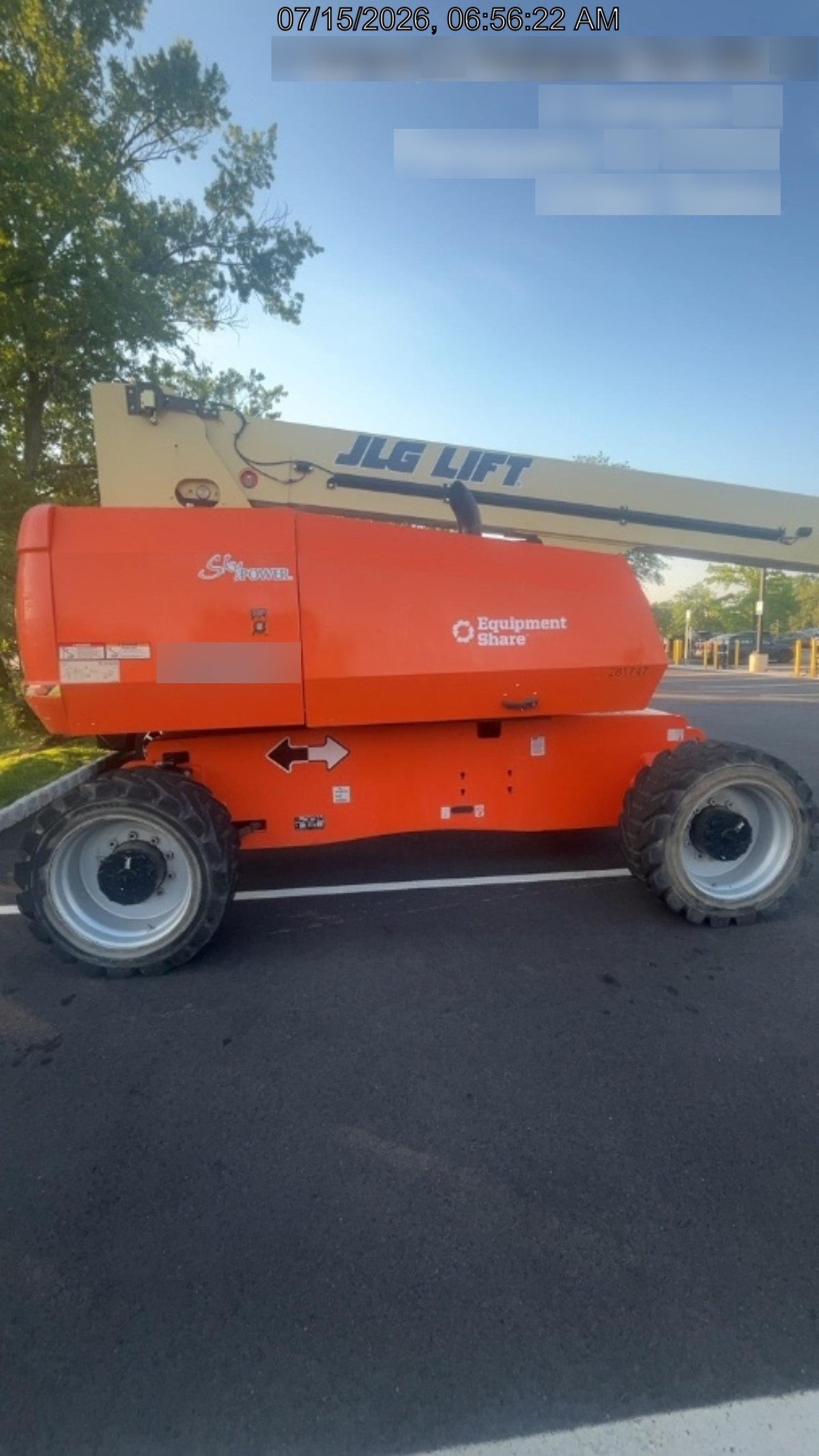 2022 JLG 860SJ