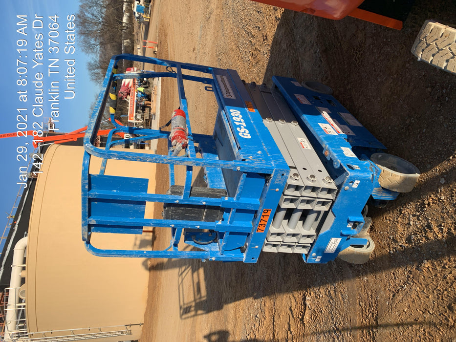 2020 Genie GS-1930 Fixed rails with chain entry gate - Pre A92.20