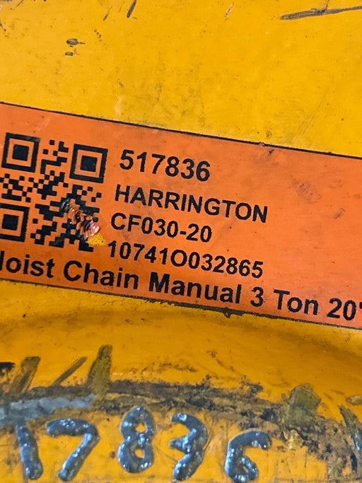 2025 HARRINGTON CF030-20