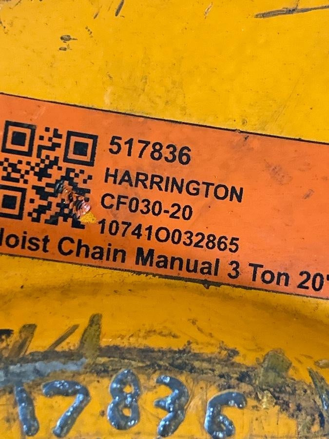 2025 HARRINGTON CF030-20