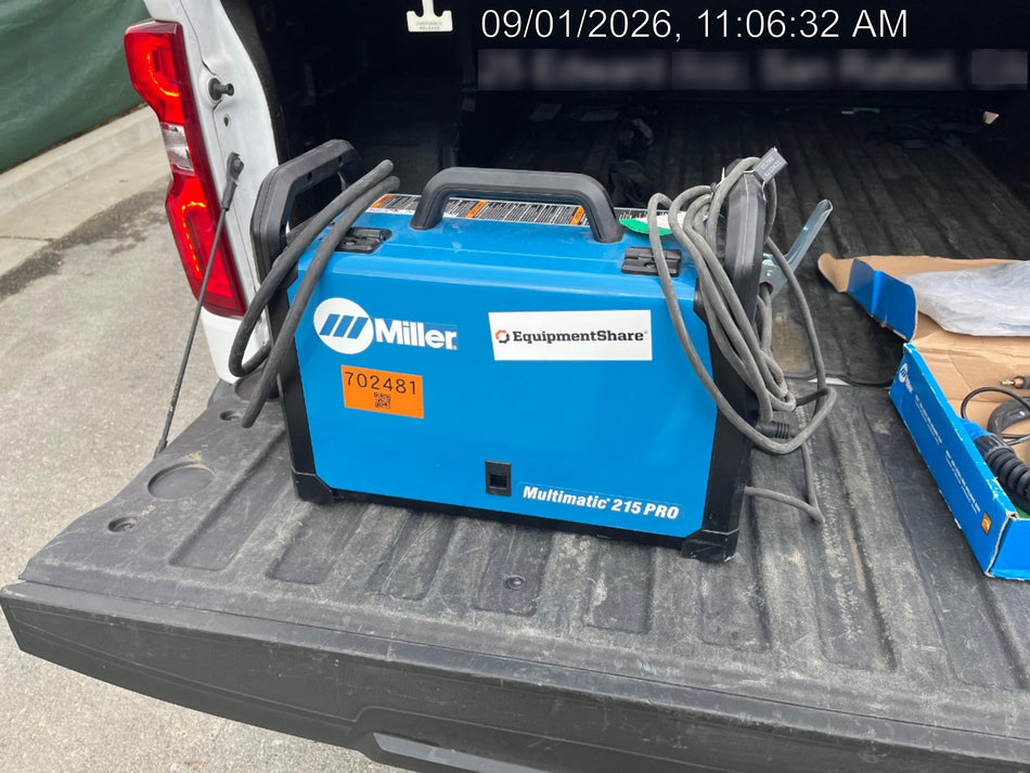 2026 MILLER ELECTRIC Multimatic 215