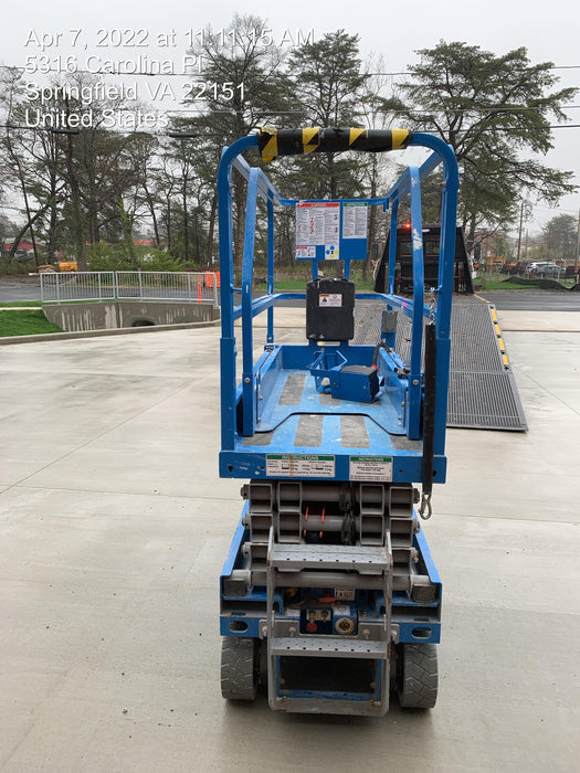 2020 Genie GS-1930 Fixed rails with chain entry gate - Pre A92.20