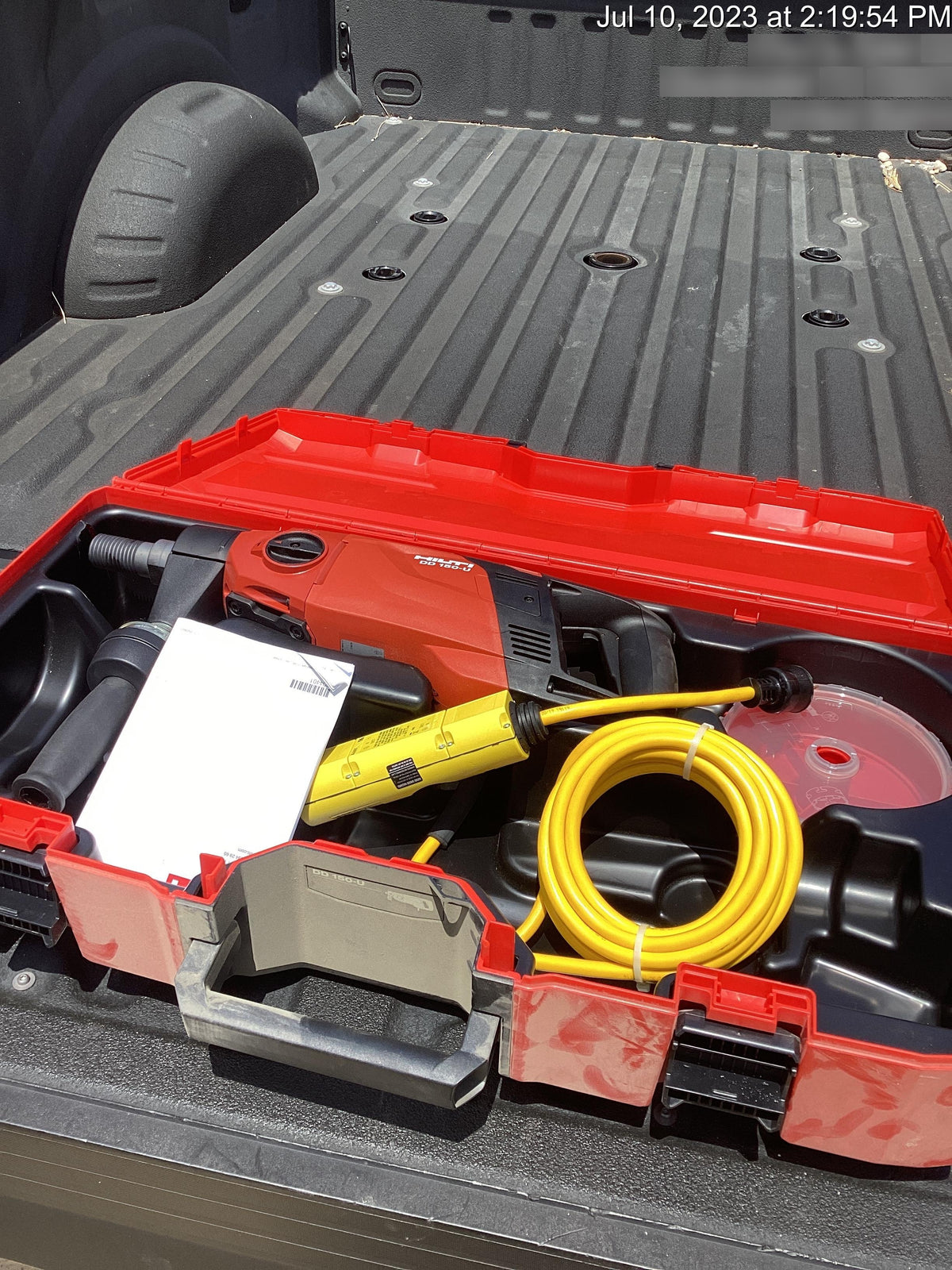 2021 HILTI DD 150-U