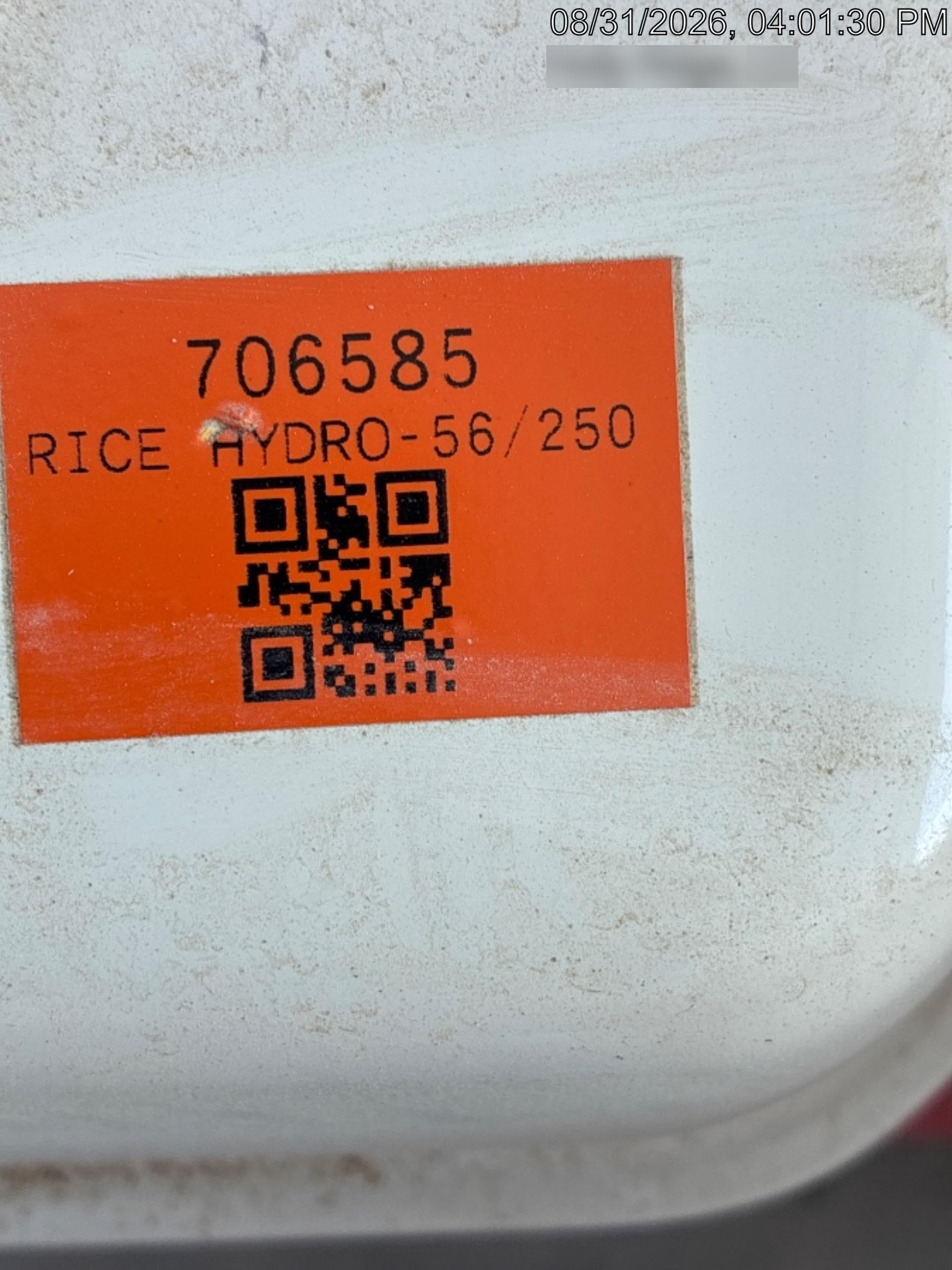 2026 RICE HYDRO DPH-56/250