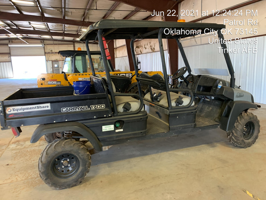 2019 Club Car CA1700D Diesel, 4-Seat, ROPS, AWD w/None