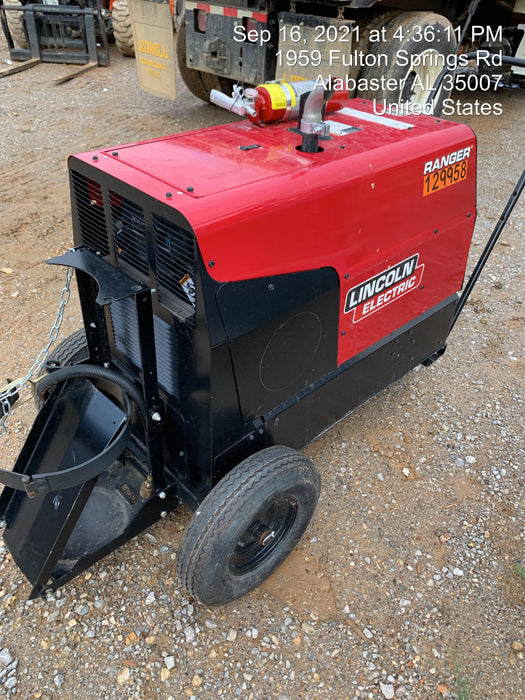 2021 Lincoln Electric Ranger 305 LPG K3430-1, Ranger 305 LPG, Undercarriage, Tank Holder & Strap, 10kw AC Gen, 25hp Kohler LPG Eng