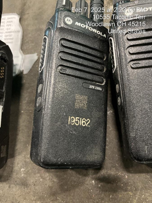 2021 MOTOROLA XPR3300E