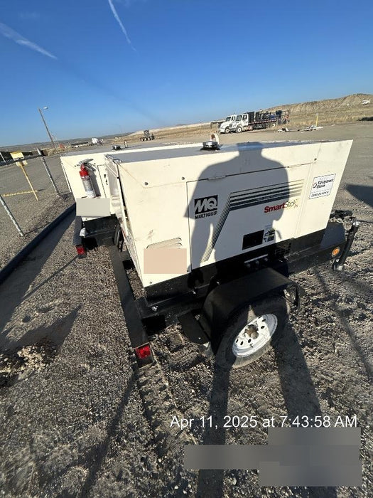 2020 Multiquip DLW400ESA4 400 amp Welder, 14kW, 120/240V, T4F Kubota, Trailer