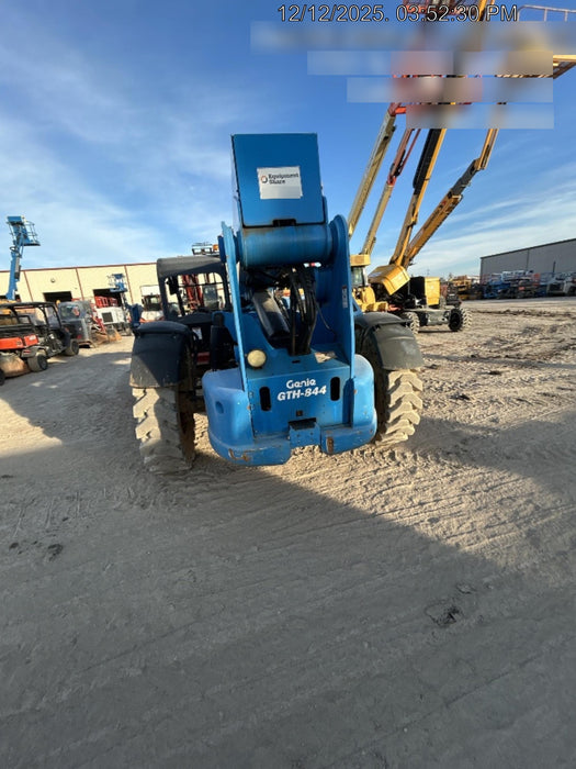 2018 Genie GTH-844 Genie GTH-844 w/ROPS, Work Lights, Solid Tires, RH Cab Mesh, Beacon, 60" Carriage and Forks