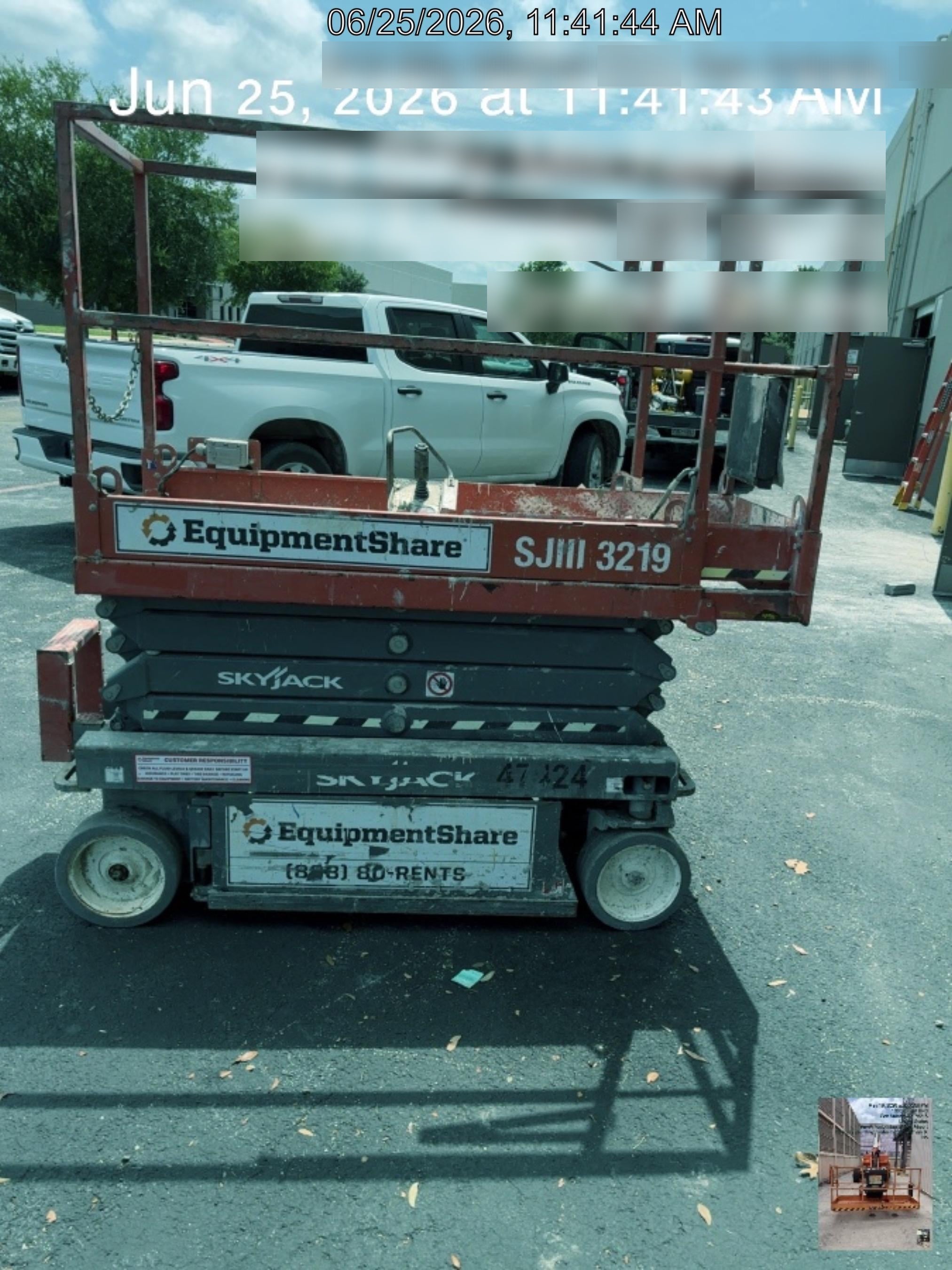 2019 Skyjack SJIII-3219 Standard Options, Trojan Batteries