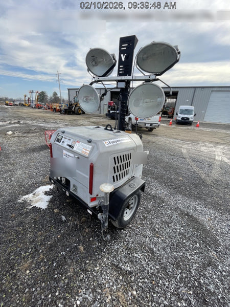2019 Wacker Neuson LTV6L-MH Mobile Light Tower w/Fuel Level Sensor Installed