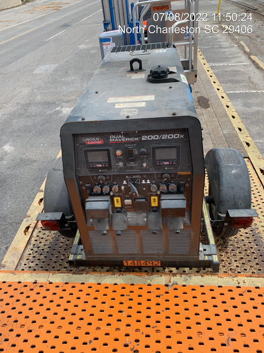 2021 Lincoln Electric Dual Maverick 200/200X Ready Pak 3 (includes trailer, cable rack, fender light kit)