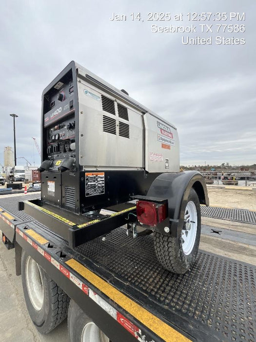 2024 Lincoln Electric LE400 Kubota V1505, Trlr, Cable Rack, Light Kit, ES Decals, T3