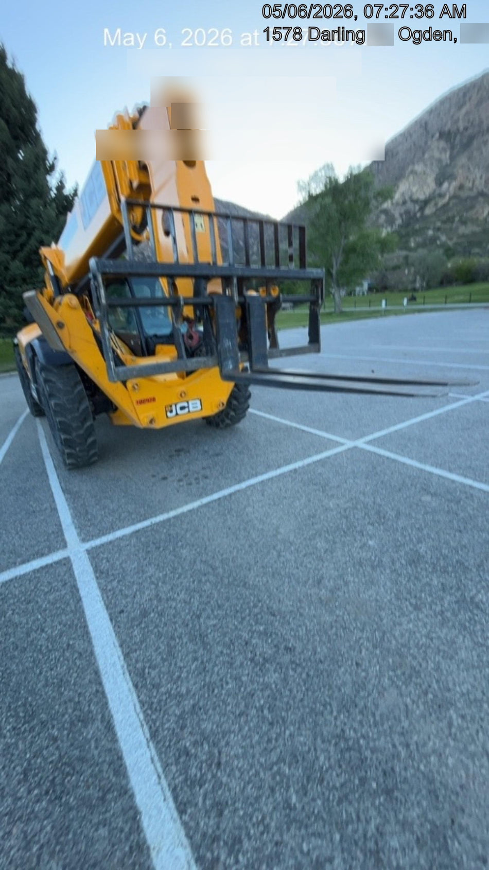 2020 JCB 510-56 Cab/Heat/Air, Solid Tires, Work Lights, Beacon, Aux Hydraulics, Back up Alarm, Lifting Eye, ES Decals