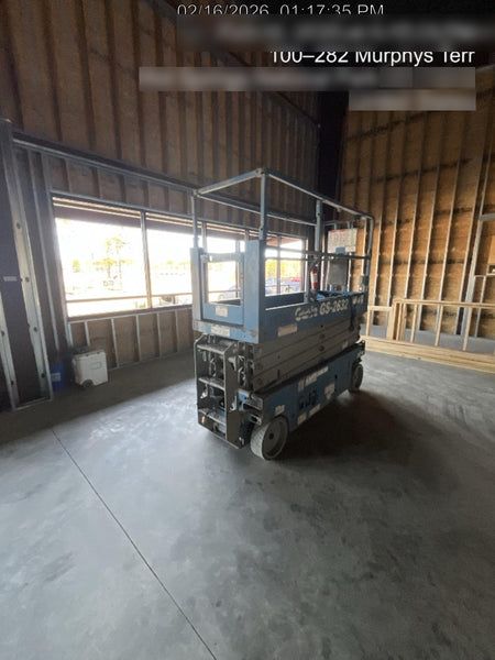 2018 Genie GS-2632 Genie GS-2632 w/Fixed Rail, Chain Entry