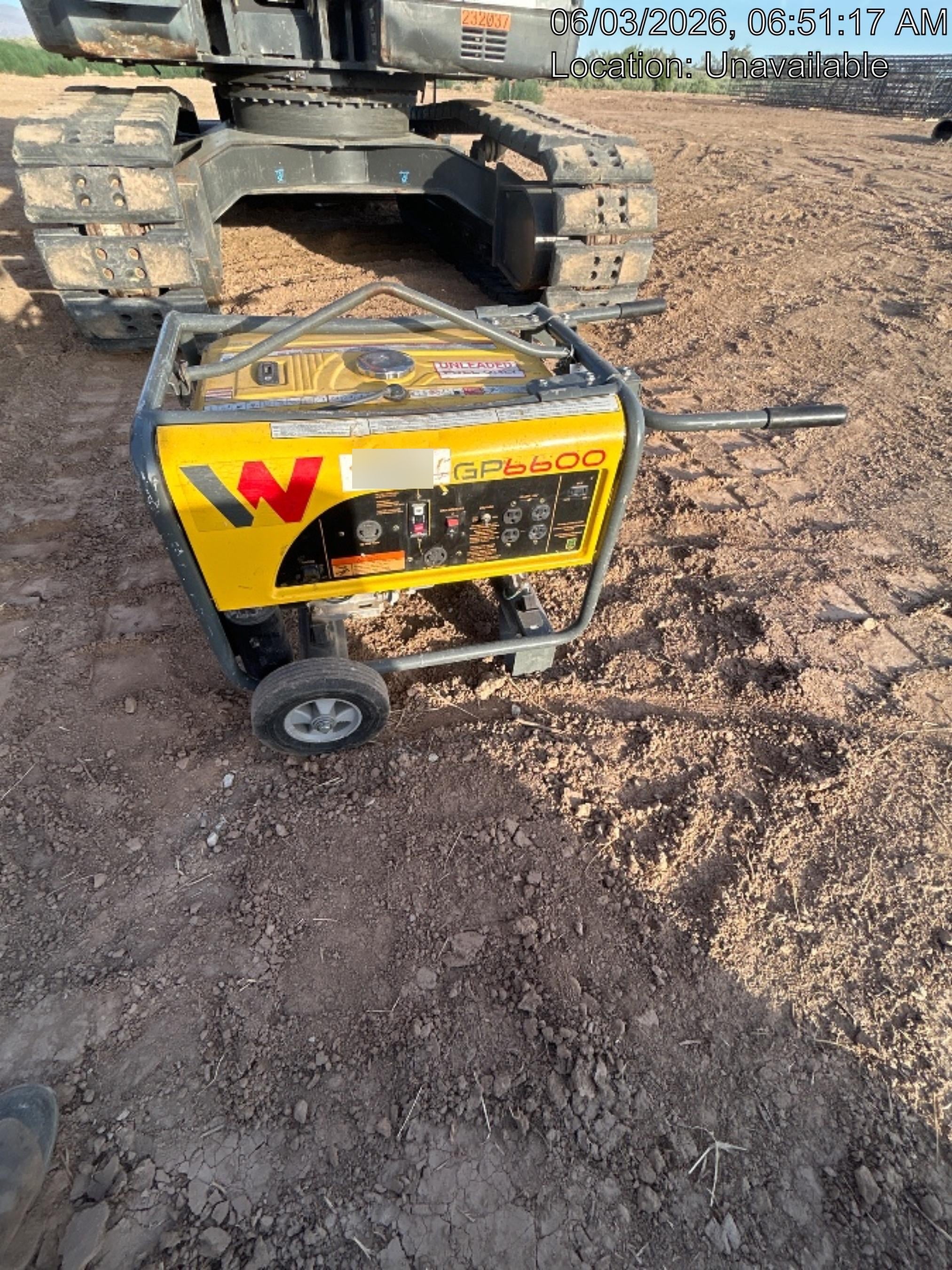 2019 WACKER NEUSON GP6600A
