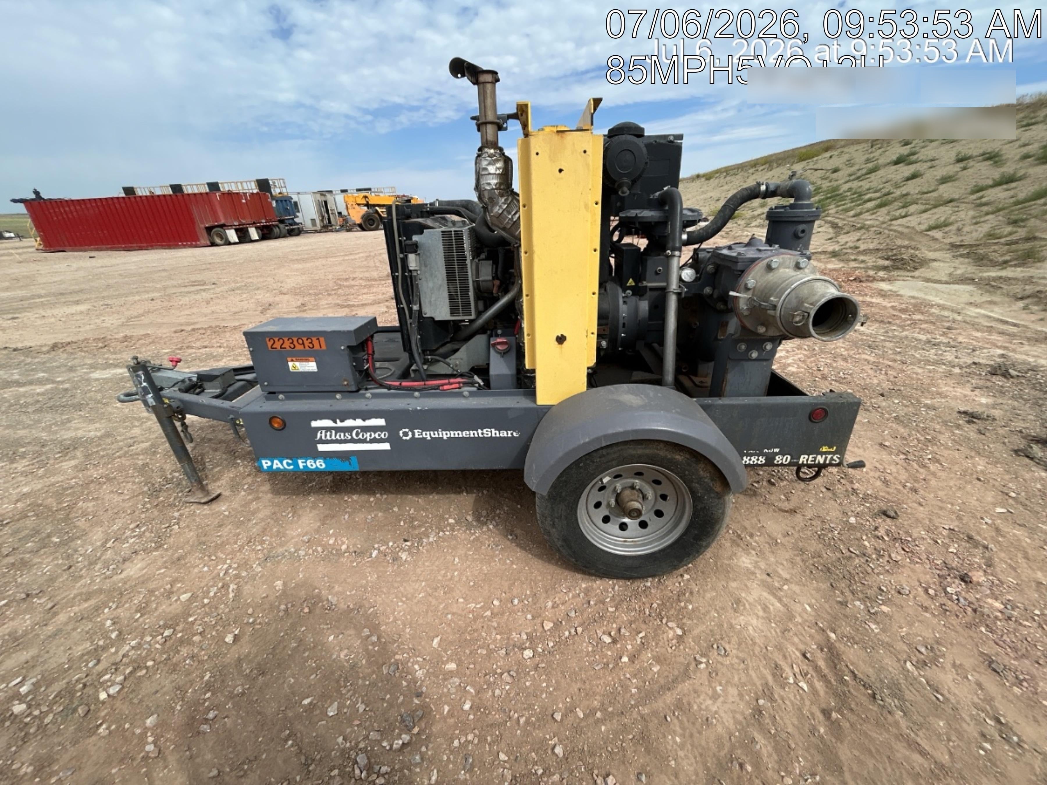 2022 ATLAS COPCO PAC F66 KD
