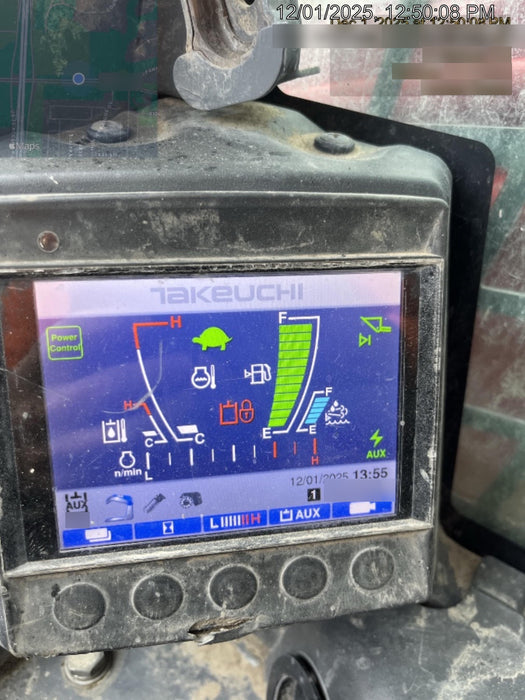 2020 Takeuchi TL12R2-CR Cab/Heat/Air, Hydraulic QC