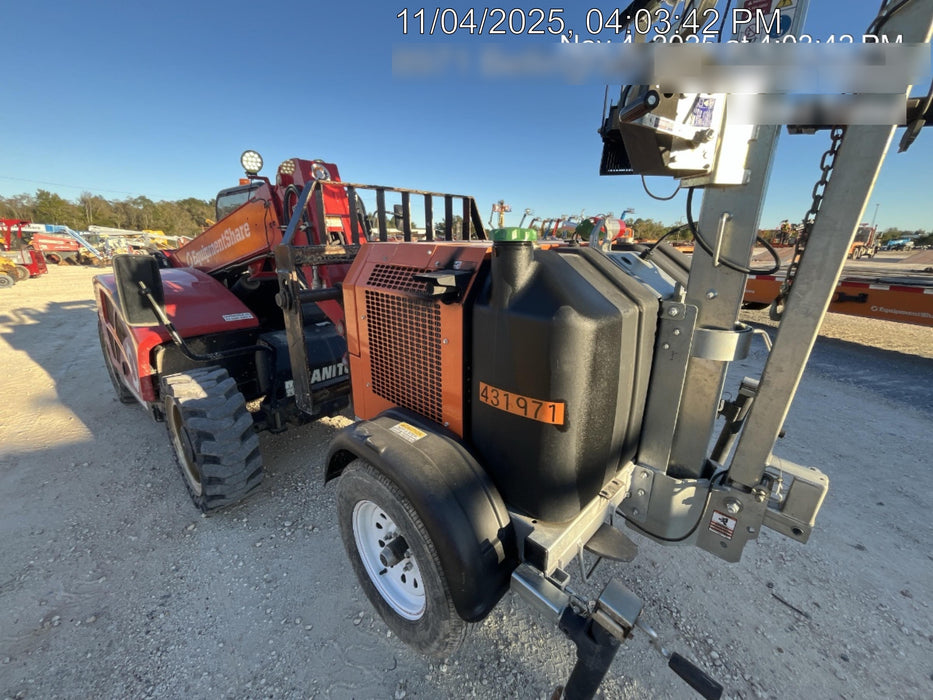 2024 Wanco WLTT-4MM4K Diesel, Deep Sea Controller, Shore Power Plug, Auto Start, (4) 350W LED Floodlights, 4kW Generator, 60 Gal Fuel Tank, 2" Ball, T3