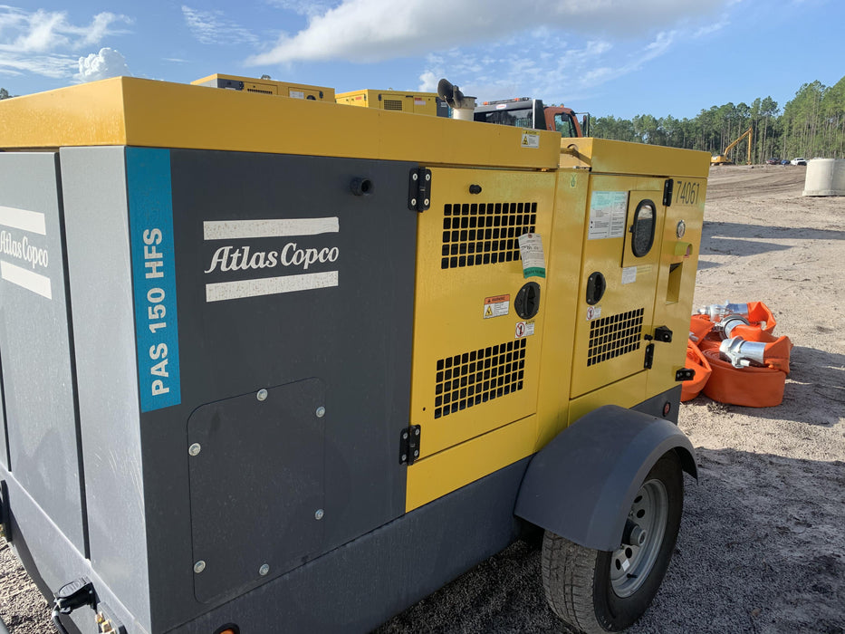 2020 ATLAS COPCO PAS 150 HF CS Enclosed