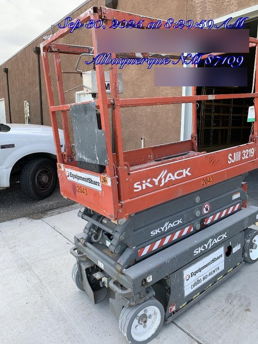2016 Skyjack SJIII-3219 Skyjack SJ3219 Scissor Lift