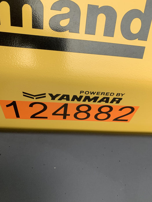 2020 Allmand NLV3GR (4) LED Light Fixture 350W, 23' Vertical Mast, 3kW Prime, Towable, Deep Sea L401, Leveling Jacks, Yanmar T4F 5.8hp