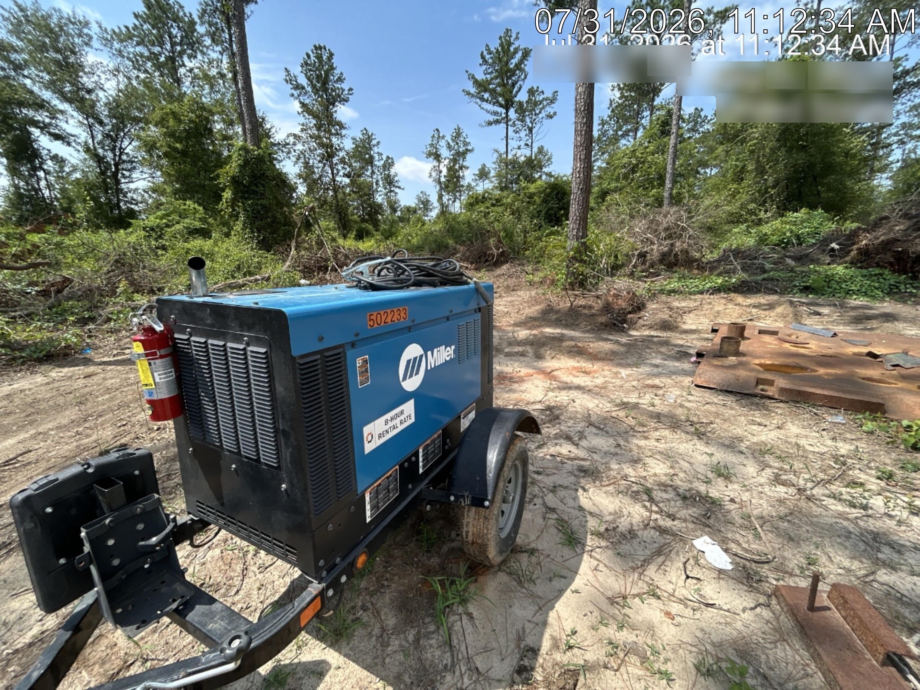 2025 MILLER ELECTRIC BIG BLUE 400