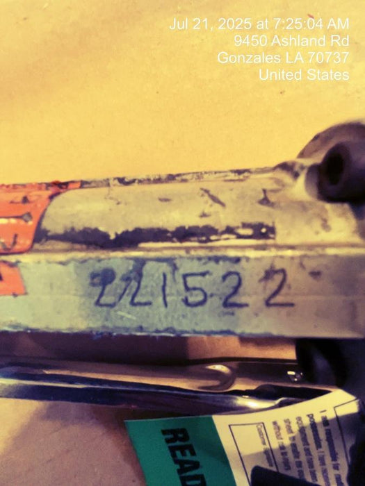 2022 GEARENCG MFG P95-525 GEARNCG MFG