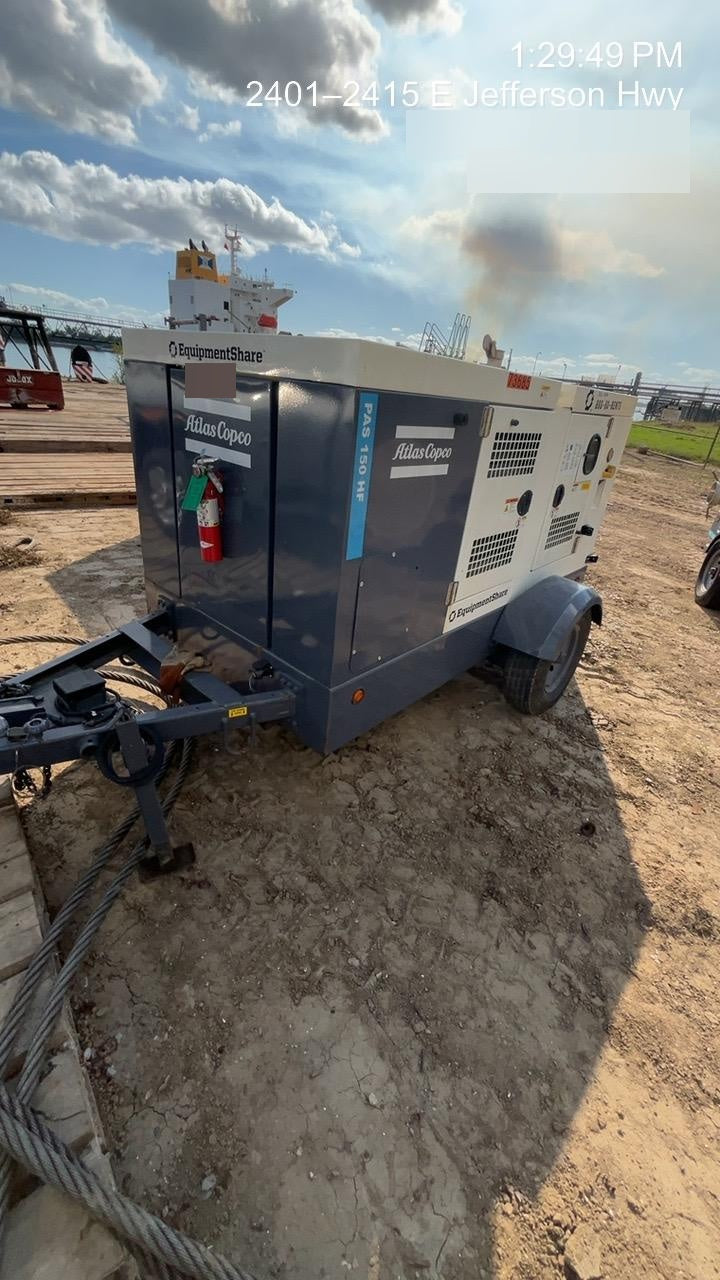 2020 ATLAS COPCO PAS 150 HF CS Enclosed