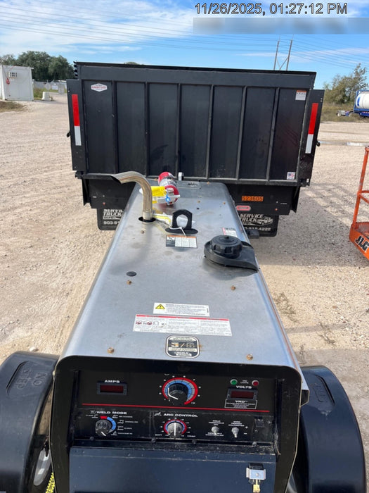 2025 Lincoln Electric LE400 Diesel, Kubota V1505, 22 HP, Trlr, Cable Rack, Light Kit, ES Decals, T3