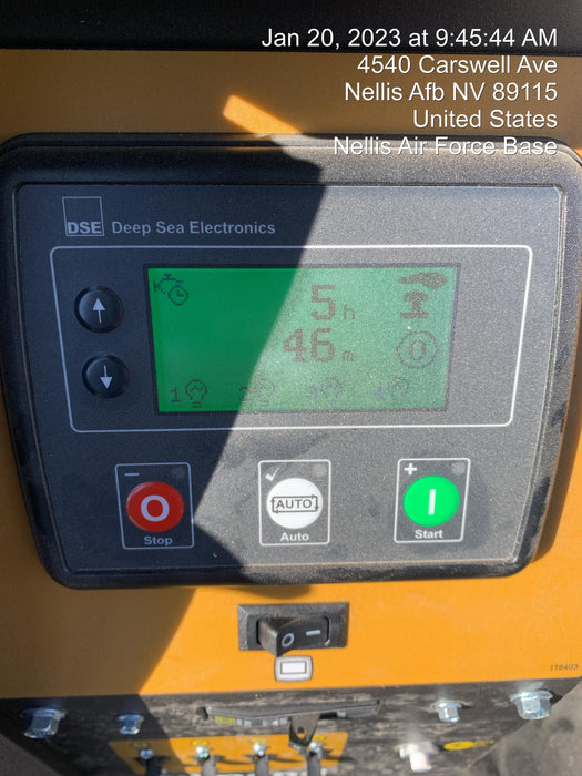 2022 Allmand NLV3GR (4) LED Light Fixture 350W, 23' Vertical Mast, 3kW Prime, Towable, ES Decals, T3