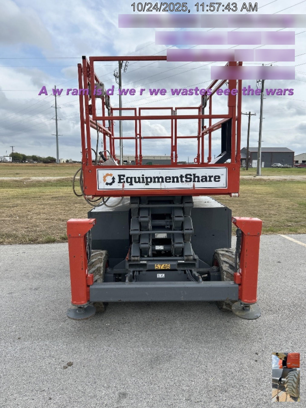 2017 SKYJACK SJ6832 RT