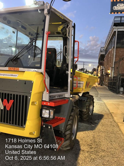 2025 WACKER NEUSON DV604 Cab Standard Tires