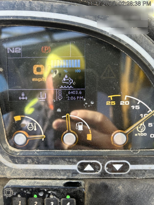 2019 JCB 512-56 Cab/Heat/Air, 109 HP, Solid Tires, STD Worklight, Beacon, Aux Hydraulics, Lifting Eye, Back up Alarm w/66" Carriage/60" Forks