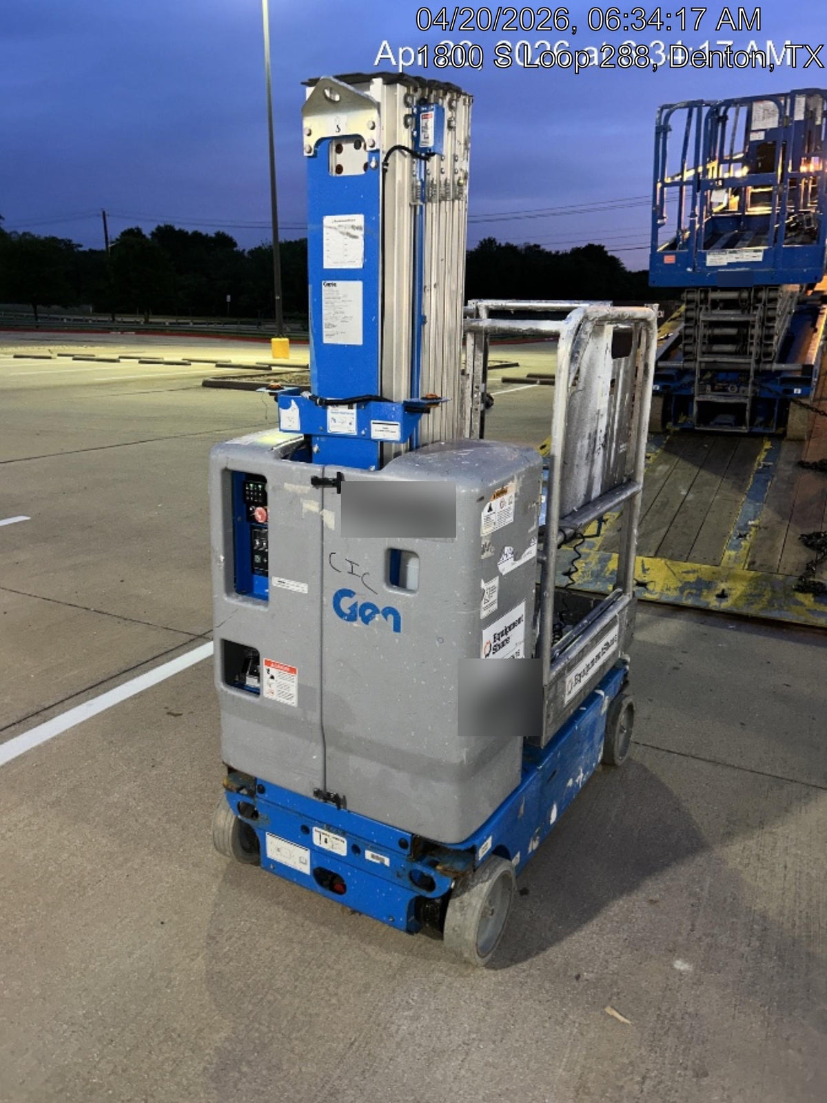 2020 GENIE GR-20