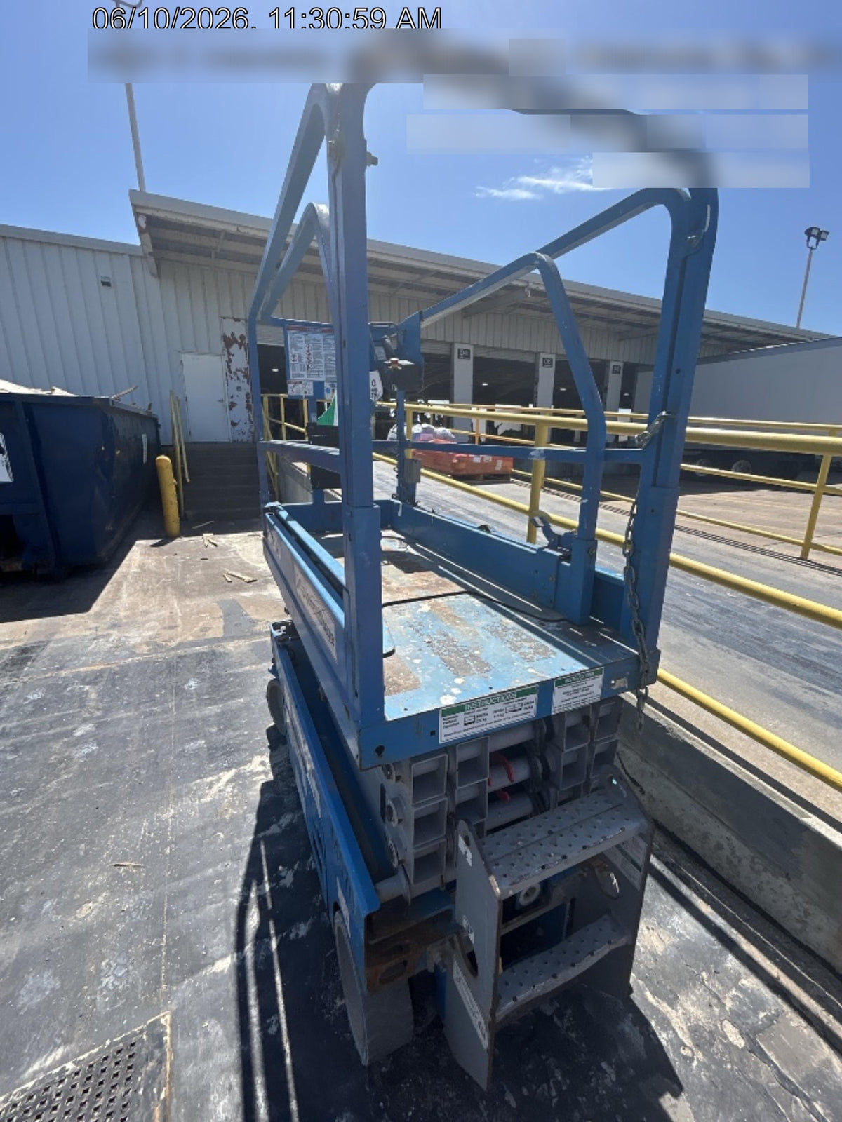 2019 Genie GS-1930 Fixed rails with chain Entry