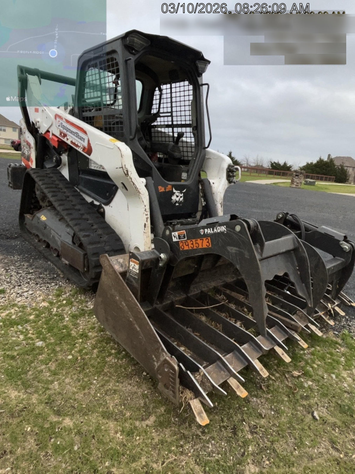 2024 PALADIN 72" Skeleton Grapple Bucket - Paladin