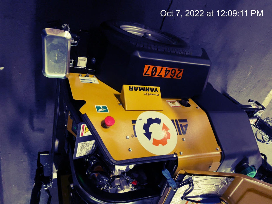 2022 Allmand NLV3GR (4) LED Light Fixture 350W, 23' Vertical Mast, 3kW Prime, Towable, ES Decals, T3