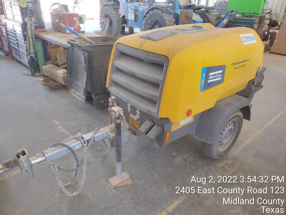 2022 ATLAS COPCO XAS 110