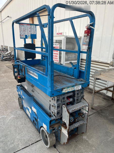 2019 Genie GS-1930 Fixed Rails with Chain Entry