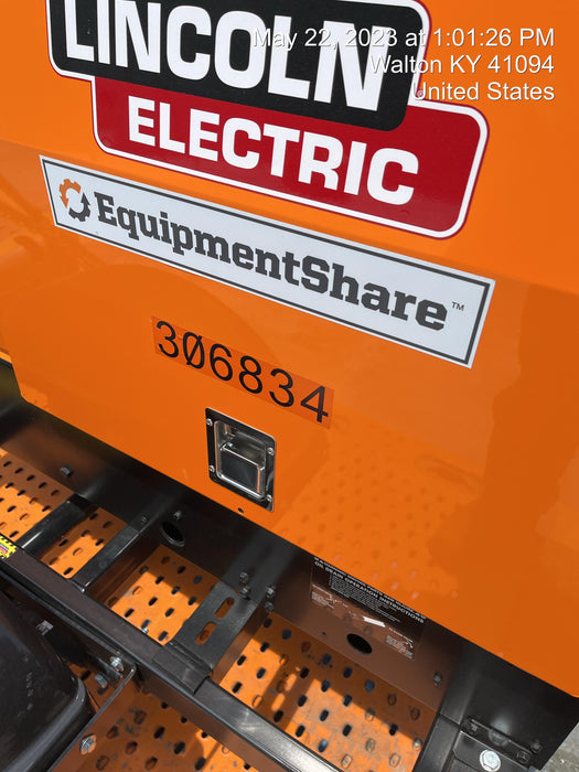 2023 Lincoln Electric LE400 Kubota V1505, Trlr, Cable Rack, Light Kit, ES Decals, T3